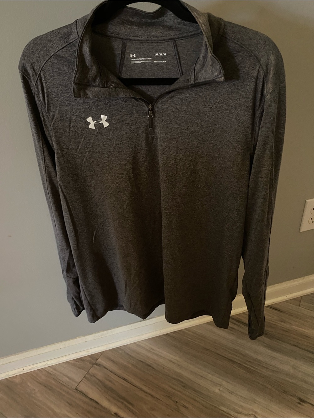 Under Armour Charcoal Quarter-Zip Pullover
